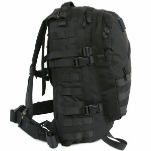 Highland Tactical Stealth Black Tactical Backpack - HLBP2-BK